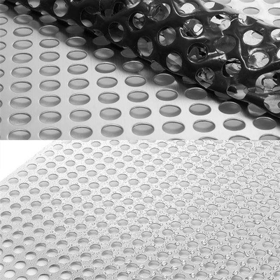 ASTM 316L Cold Rolled Decorative Perforated SS Plate Round Shape