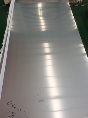 AISI 304L 2.0mm Thickness Cold Rolled Stainless Steel Sheet BA Finished
